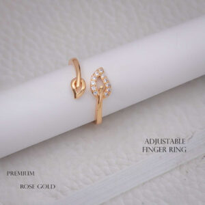 Parnika Rose Gold Finger Ring